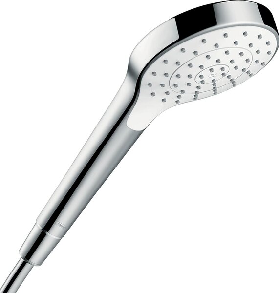 Hansgrohe Croma Select S, Ručná sprchová hlavica, Chróm, Biela, Múr