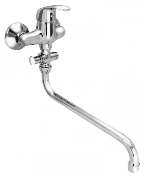 Vaňová batéria do bytového jadra ZORA, s ramenom 30cm, rozstup 100mm