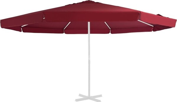 Maison Exclusive – náhradný poťah na slnečník, bordová farba, 515 cm