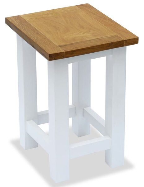 Odkladací stolík 27x24x37 cm, dubový masív