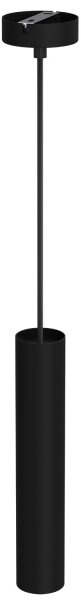 Luster na lanku RAITO 1xGU10/8W/230V čierna