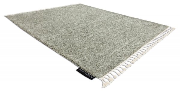 Dywany Łuszczów, Kusový koberec Berber 9000 green, 120x170, zelená, obývacia izba
