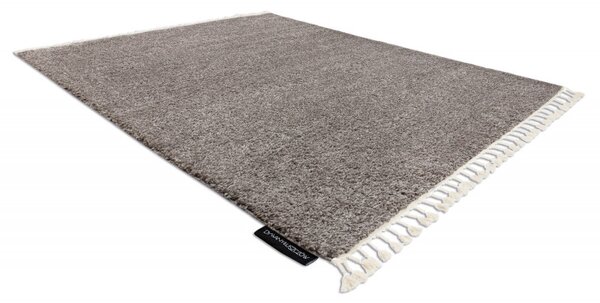Dywany Łuszczów , Kusový koberec Berber 9000 brown, 80x150, hnedá, obývacia izba