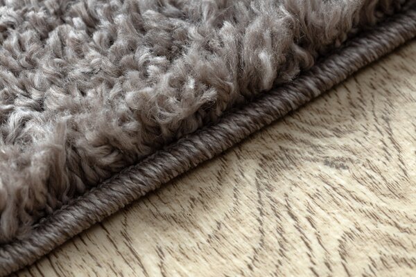 Dywany Łuszczów , Kusový koberec Berber 9000 brown, 80x150, hnedá, obývacia izba