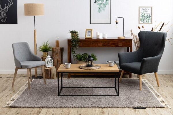 Dywany Łuszczów , Kusový koberec Berber 9000 brown, 80x150, hnedá, obývacia izba