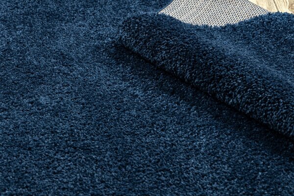 Dywany Łuszczów , Kusový koberec Berber 9000 navy, 80x150, modrá, obývacia izba