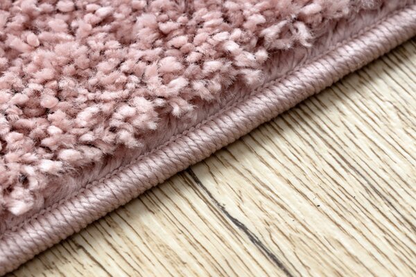 Dywany Łuszczów, Kusový koberec Berber 9000 pink, 80x150, ružová, obývacia izba