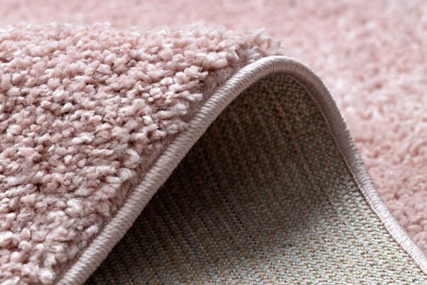 Dywany Łuszczów, Kusový koberec Berber 9000 pink, 80x150, ružová, obývacia izba