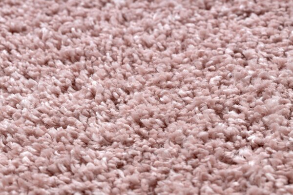 Dywany Łuszczów , Kusový koberec Berber 9000 pink kruh, 120x120 (priemer) kruh, ružová, obývacia izba