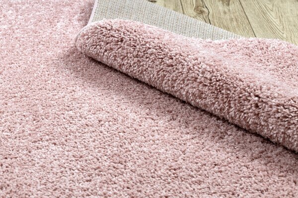 Dywany Łuszczów, Kusový koberec Berber 9000 pink, 80x150, ružová, obývacia izba