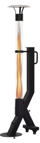 Green Flame Rocket Heater Ohrievač na pelety - 58,3 x 30 x 152,2 cm