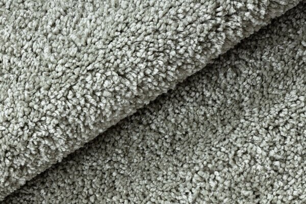 Dywany Łuszczów, Kusový koberec Berber 9000 green kruh, 120x120 (priemer) kruh, zelená, obývacia izba
