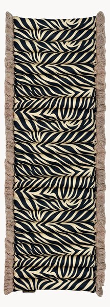 Záhradná poduška na lavicu Zebra