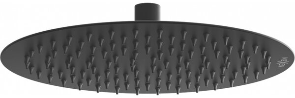 Mexen dažďová sprcha slim 25 cm, čierna - 79225-70