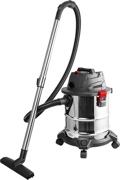 Vysávač GRAPHITE Energy+ 18V Li-lon na mokré a suché vysávanie, 20l nádrž, bez batérie