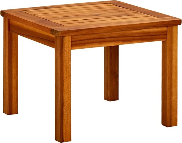 Maison Exclusive – Záhradný konferenčný stolík 45 x 45 x 36 cm z masívneho akátového dreva