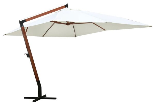 Maison Exclusive - Slnečník 300x400 cm biely
