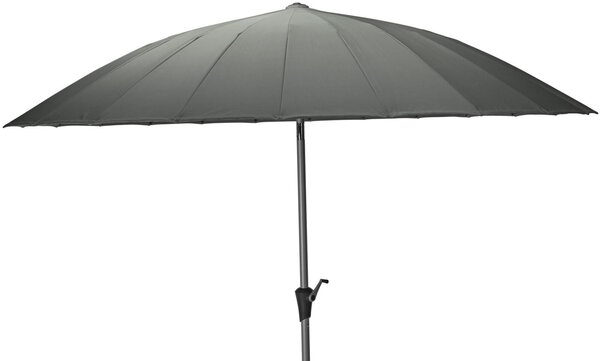 Veľký záhradný slnečník, Ø 270 cm, zelený