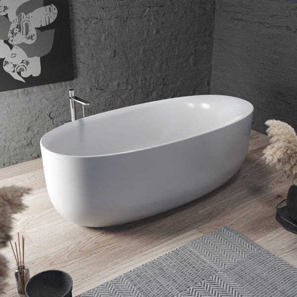 Kolpasan voľne stojaca vaňa SOFT-FS - farba: biela, rozmer: 180x80 cm
