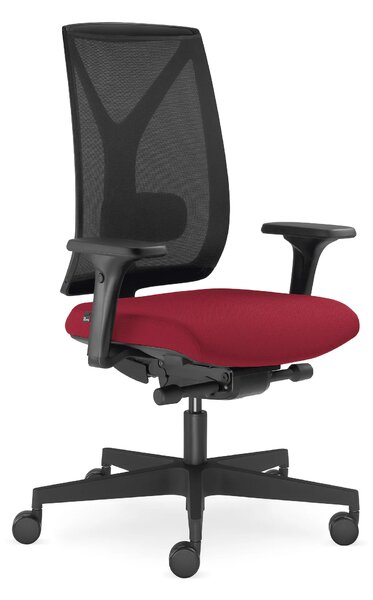 LD SEATING - Kancelárske kreslo LEAF 503 - čierny rám