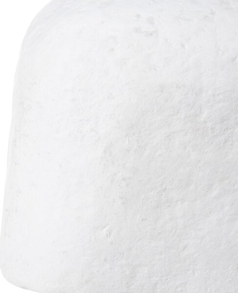 Stolná lampa biela papier-mâché hlina ručná výroba stolová lampa na nočný stolík moderný štýl obývačka spálňa