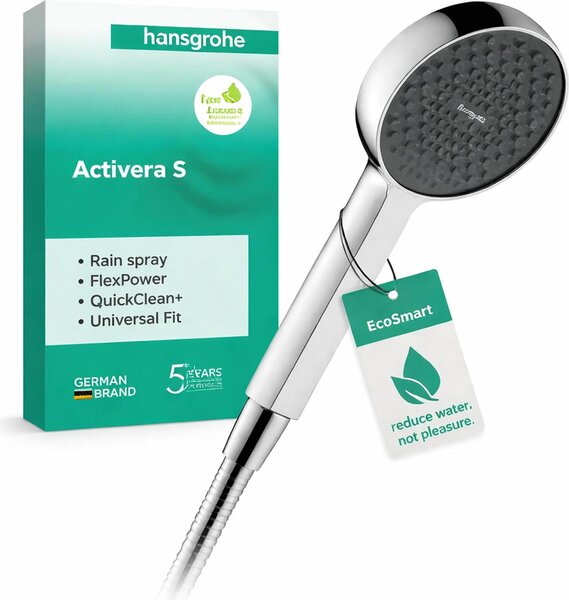 Hansgrohe hansgrohe Activera S Ručná sprcha 95 1jet EcoSmart, chróm, 1 kus