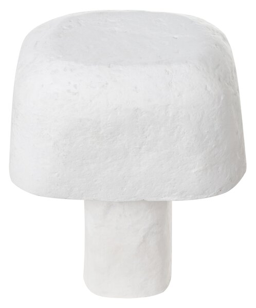Stolná lampa biela papier-mâché hlina ručná výroba stolová lampa na nočný stolík moderný štýl obývačka spálňa