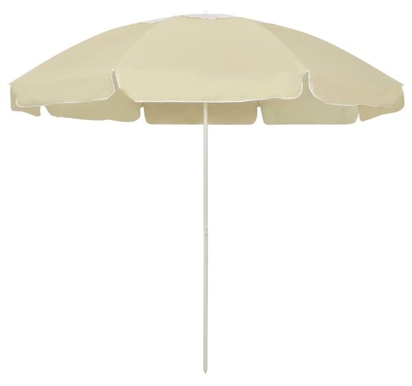 Maison Exclusive - Plážový slnečník, pieskovo žltý 240 cm