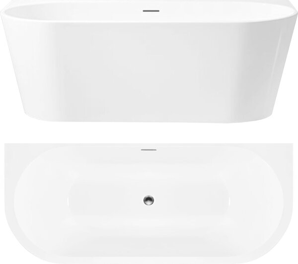 Voľne Stojaca Vaňa Rea Capri 170 White