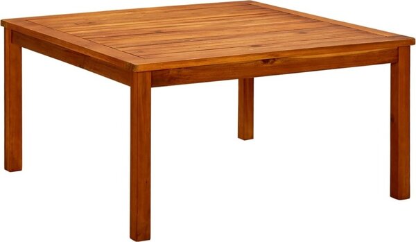 Maison Exclusive – Záhradný konferenčný stolík 85 x 85 x 45 cm z masívneho akátového dreva