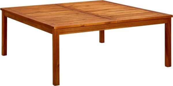 Maison Exclusive – Záhradný konferenčný stolík 110 x 110 x 45 cm z masívneho akátového dreva