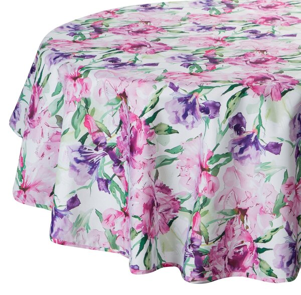 ZÁHRADNÝ VODEODOLNÝ OBRUS GARDEN (FI) 150 CM KVETY