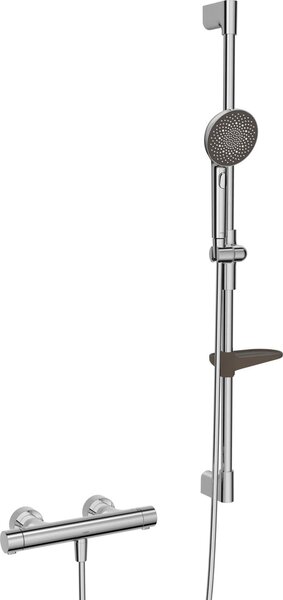 Hansa sprchová batéria so sprchovou súpravou HANSAPRISMA 4813 3-lúčová chrómová, 970 mm, 1 ks
