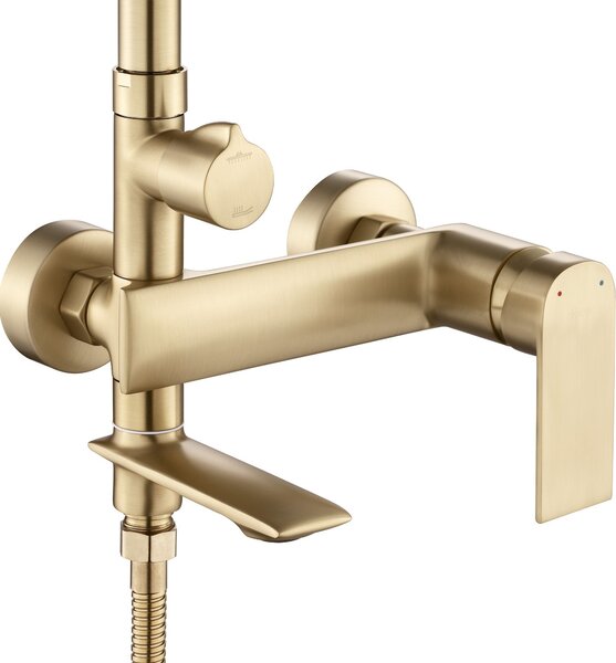 Sprchový set REA Veneta Brush Gold