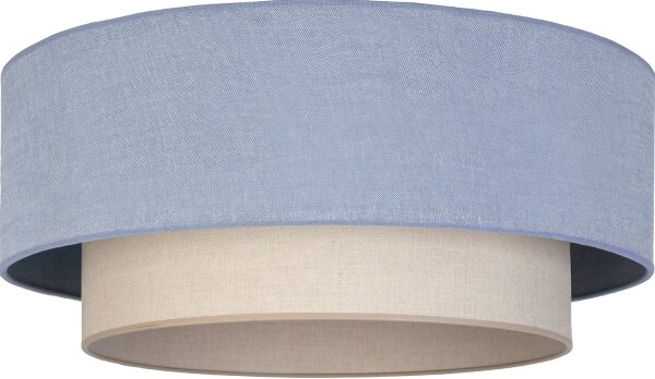 Brilagi - LED stropné svietidlo BOHO ECO 1xE27/10W/230V priemer 40 cm modrá/krémová