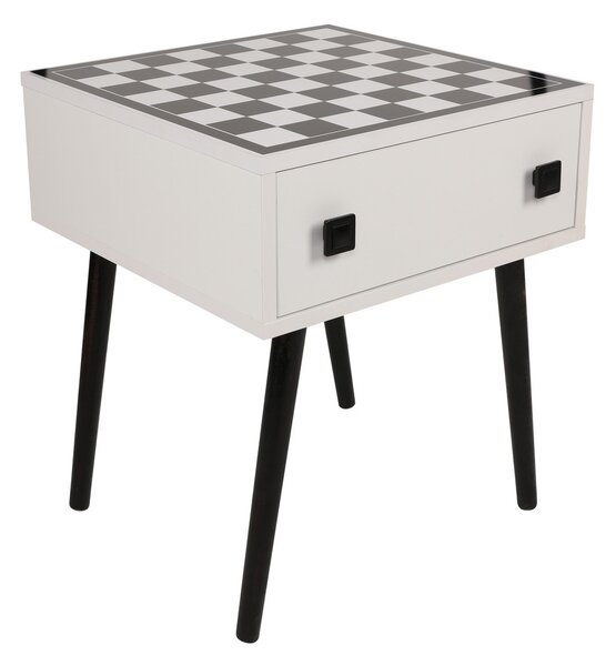 NovýNábytok.sk Šachový stolík Chess (Biela + Čierna). Vlastná spoľahlivá doprava až k Vám domov. 1072667