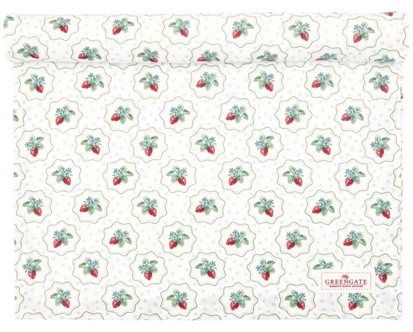Behúň na stôl Berry Petit White 45 × 140 cm