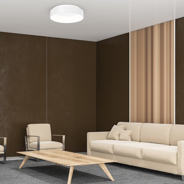 Stropné LED svietidlo Ohio, 1x LED 40w, 3000-4000k, w