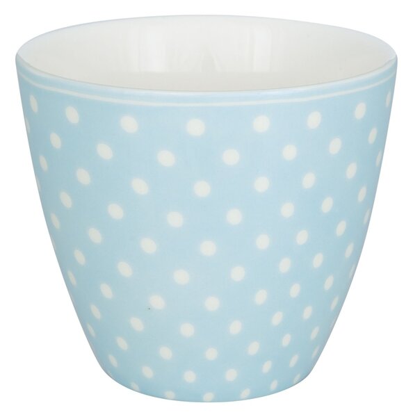 Latte cup Dotty Pale Blue 300 ml