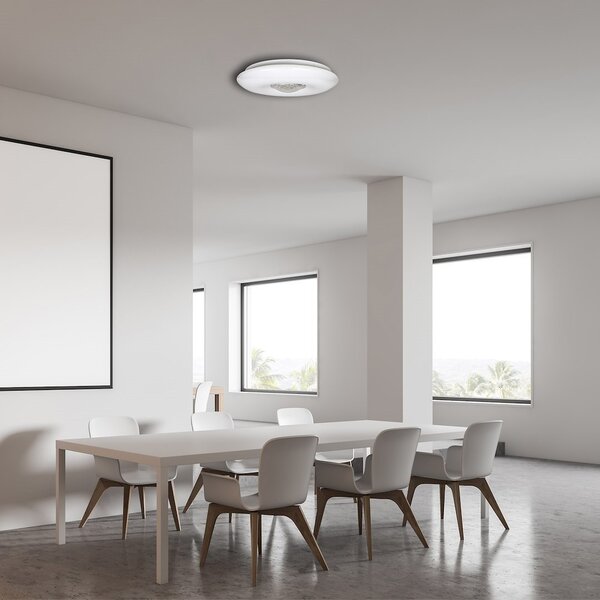 Stropné LED svietidlo Vela, 1x LED 24w, 3000-6000k, w, s ovládačom