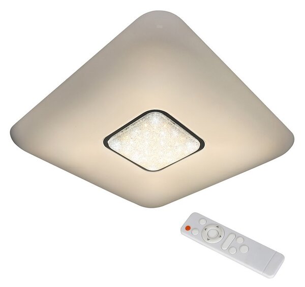 Stropné LED svietidlo Yax, 1x LED 24w, 3000-6000k, w, s ovládačom