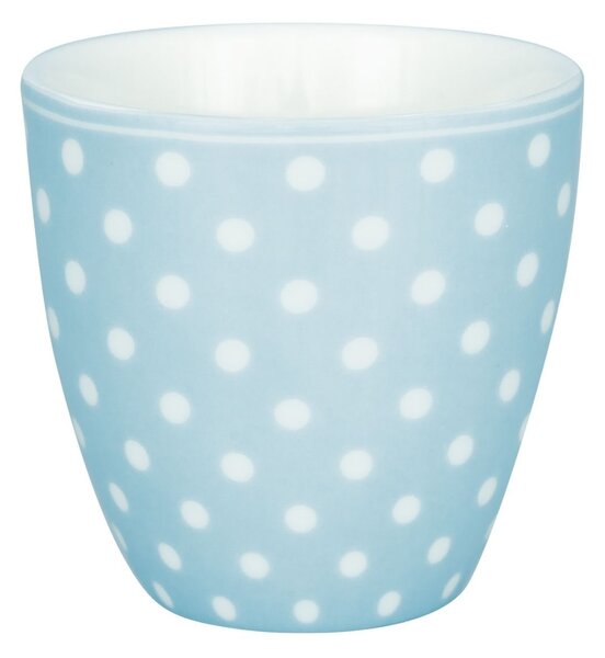 Mini latte cup Dotty Pale Blue 130 ml