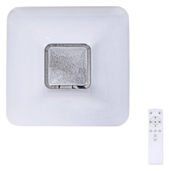 Stropné LED svietidlo Yax, 1x LED 24w, 3000-6000k, w, s ovládačom
