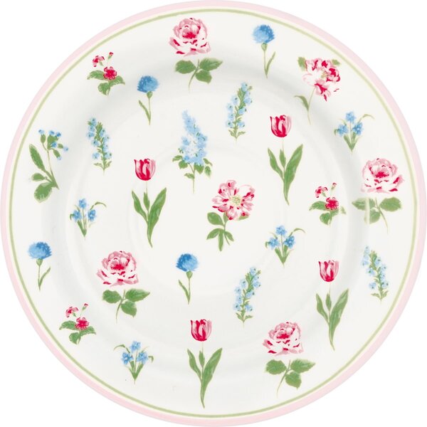 Dezertný tanierik Agnes White Ø 15 cm