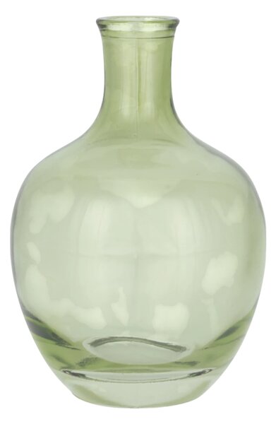 Sklenená váza Pale Green 11 cm