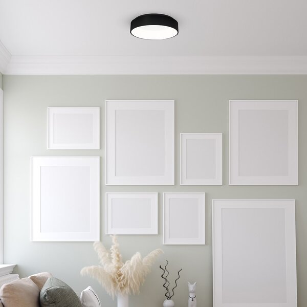Stropné LED svietidlo Ohio, 1x LED 40w, 3000-4000k, b