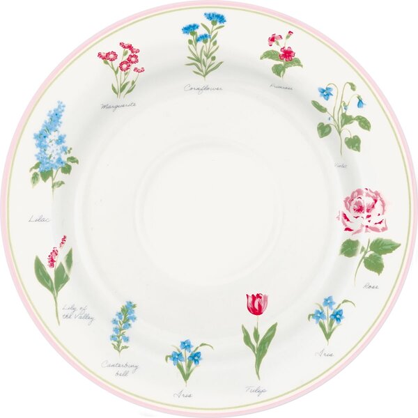 Porcelánový tanier Agnes White