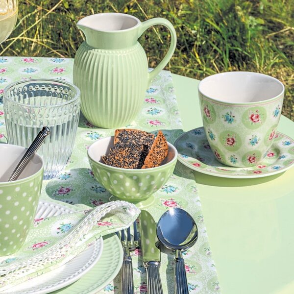 Francúzska miska Dotty Pale Green 150 ml