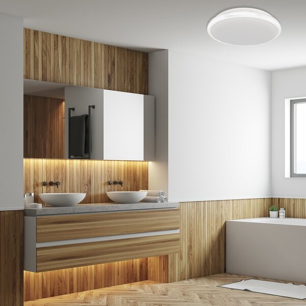 Stropné LED svietidlo Terma, 1x LED 24w, 4000k, w
