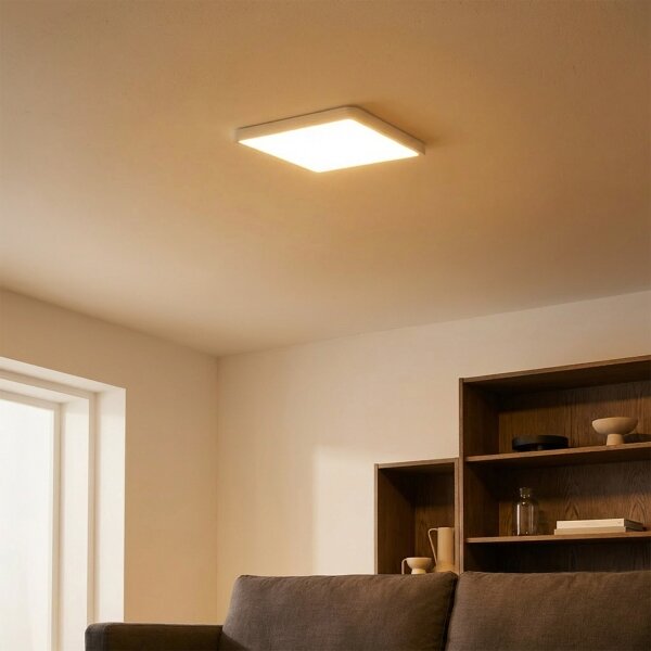Brilagi - LED Stropné svietidlo ESTELA SQUARE LED/24W/230V 31x31 cm biela